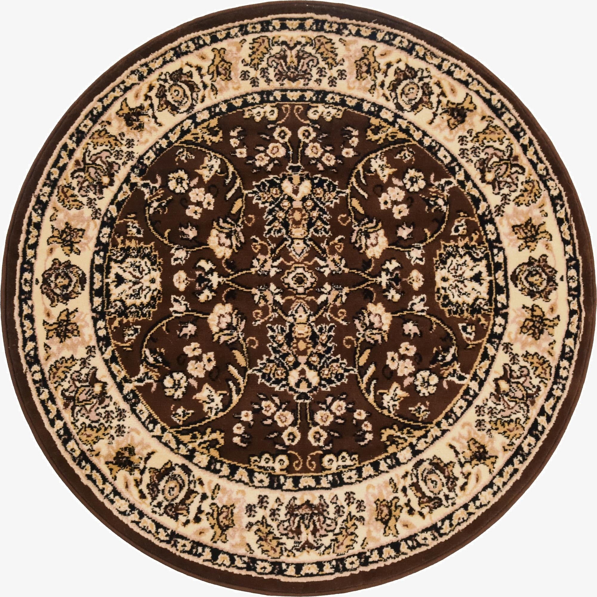 4' x 4' Yasmin Round Rug