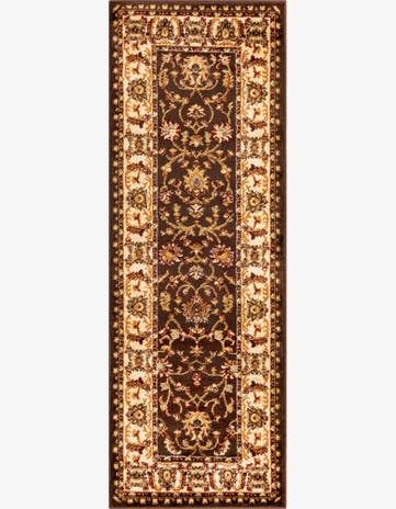 Brown Aditi Runner Rug
