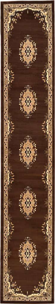 95cm x 500cm Mashad Design Runner Rug