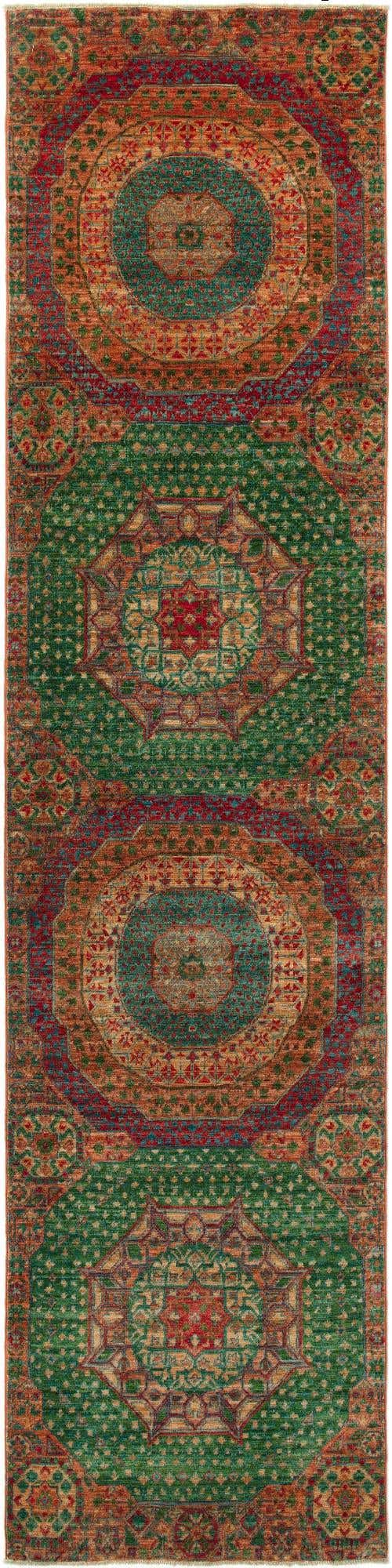 2' 6 x 10' 6 Amina Wool Runner Rug