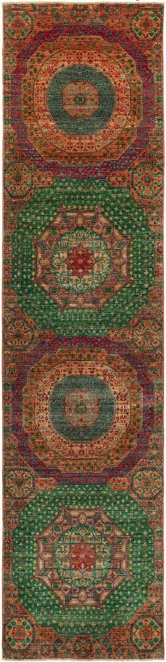 Detail image of 2' 6 x 10' 6 Amina Wool Runner Rug