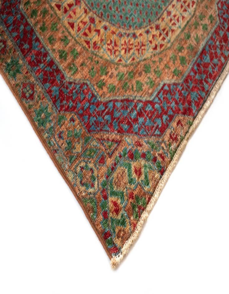 Detail image of 2' 6 x 11' Amina Wool Runner Rug