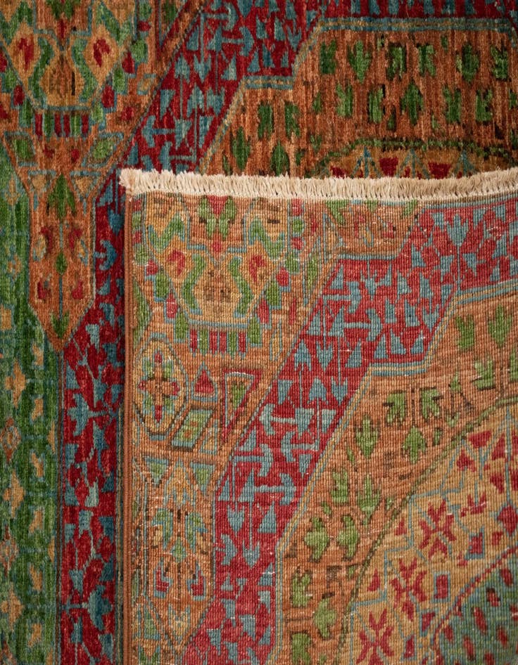 Detail image of 2' 6 x 11' Amina Wool Runner Rug