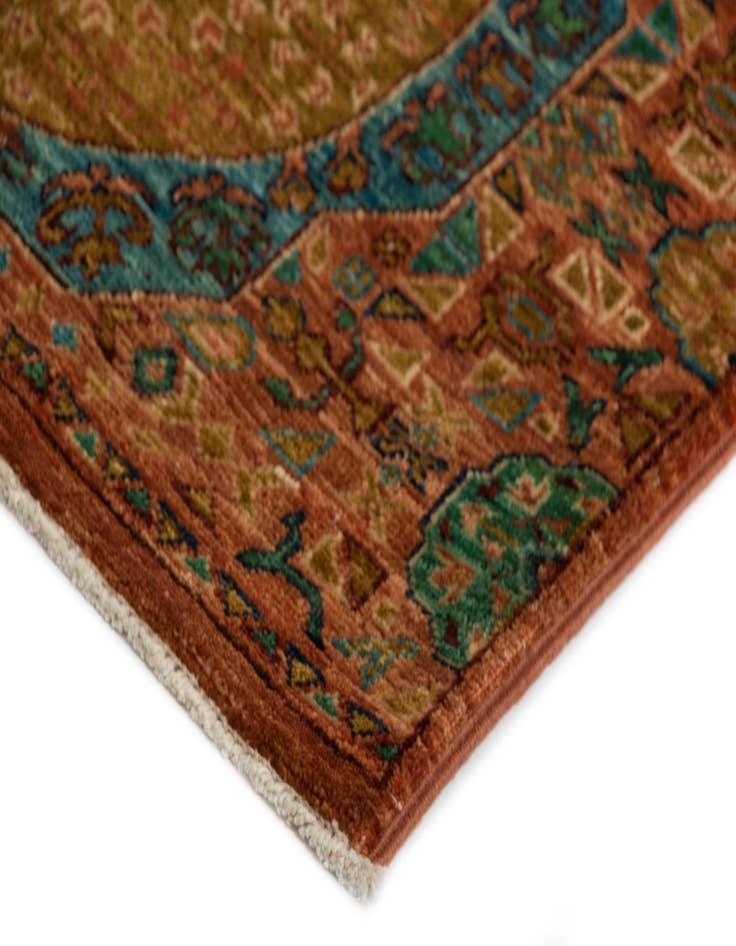 Detail image of 2' 7 x 11' 4 Amina Wool Runner Rug