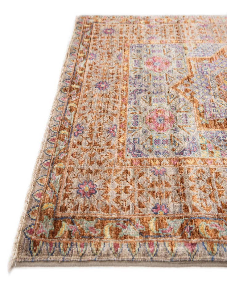 Detail image of 2' 7 x 12' 10 Amina Wool Runner Rug