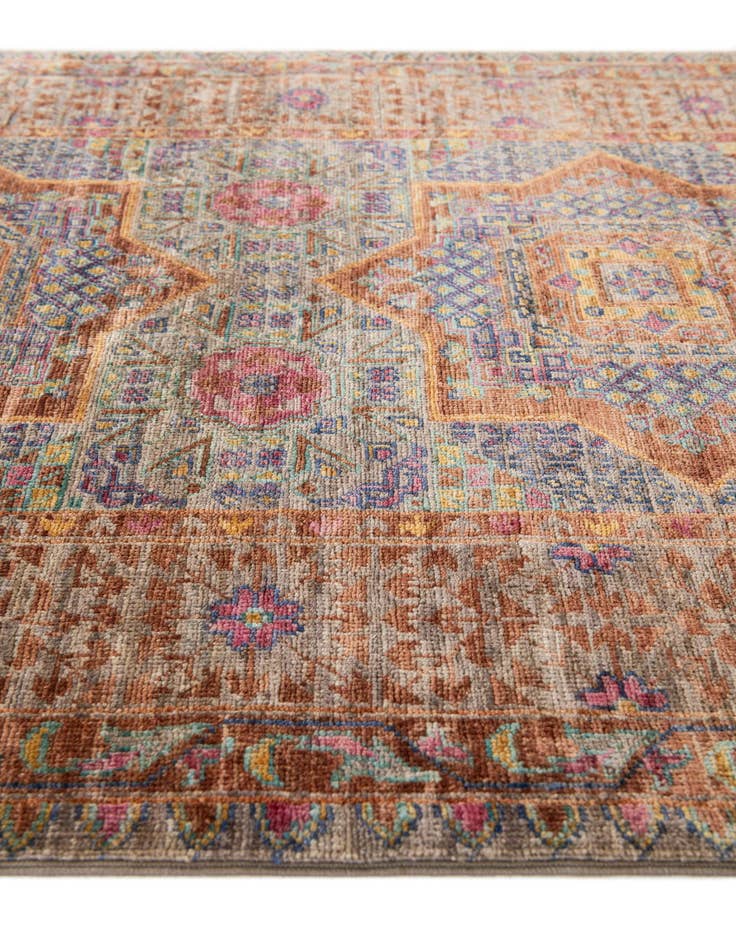 Detail image of 2' 7 x 12' 10 Amina Wool Runner Rug