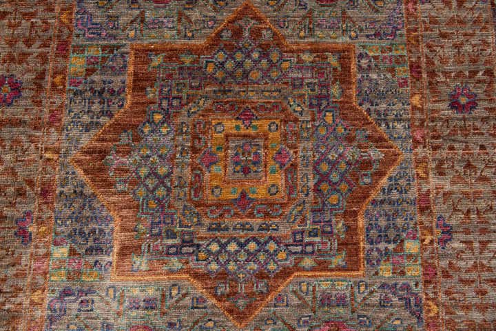 2' 7 x 12' 10 Amina Wool Runner Rug