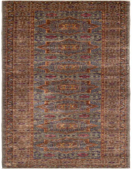 Detail image of 2' 7 x 12' 10 Amina Wool Runner Rug