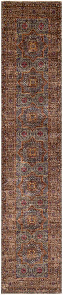 Detail image of 2' 7 x 12' 10 Amina Wool Runner Rug