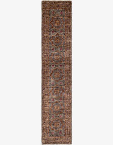 2' 7 x 12' 10 Amina Wool Runner Rug