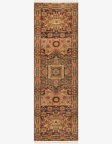 Brown Amina Runner Rug