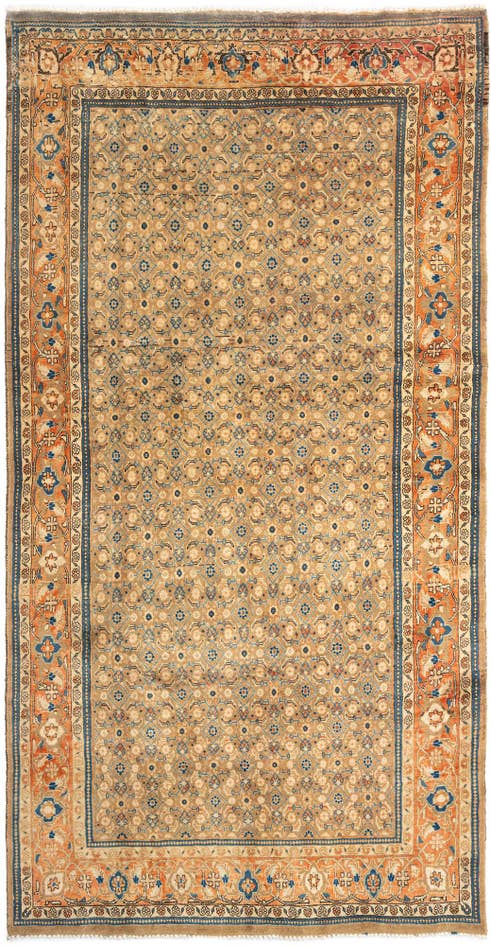 Detail image of 5' 3 x 10' 8 Arak Wool Runner Rug