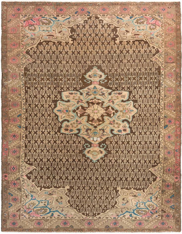 Detail image of 4' 9 x 11' 6 Arak Wool Runner Rug
