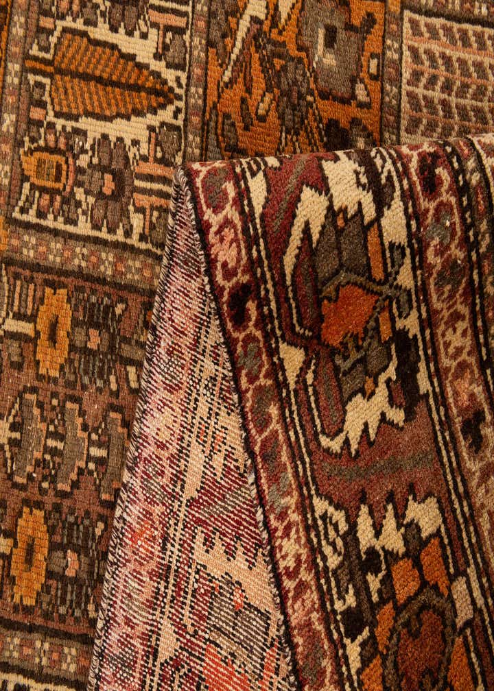 5' 2 x 10' Hand Knotted Bakhtiar Persian Wool Runner Rug