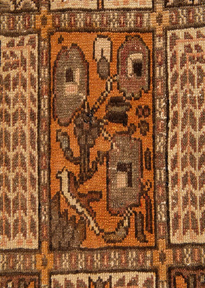 5' 2 x 10' Hand Knotted Bakhtiar Persian Wool Runner Rug