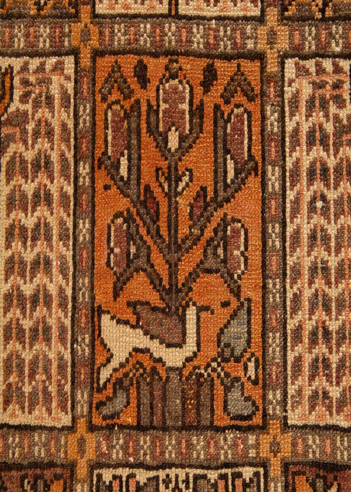 5' 2 x 10' Hand Knotted Bakhtiar Persian Wool Runner Rug