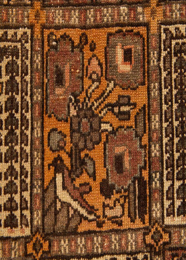 5' 2 x 10' Hand Knotted Bakhtiar Persian Wool Runner Rug