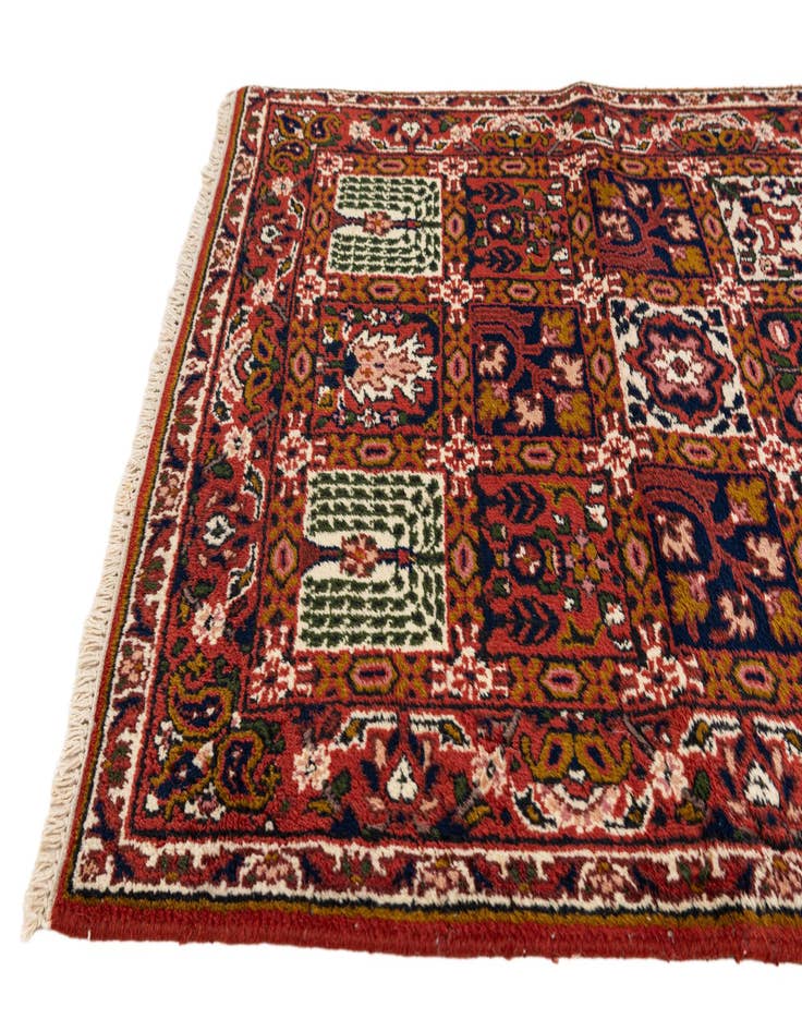 Detail image of 3' x 11' 8  Hand Knotted Bakhtiar Oriental Wool Runner Rug