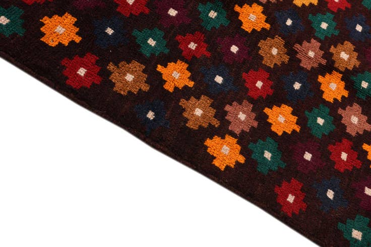 Detail image of 2' 9 x 9' 10 Hand Knotted Balouch Wool Runner Rug
