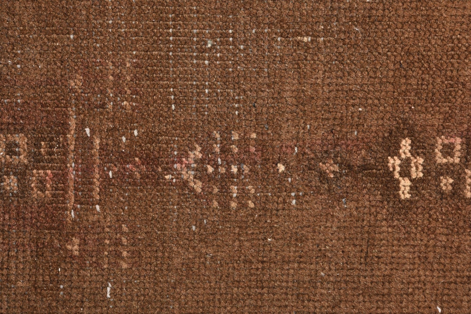 3' 9 x 7' 4 Hand Knotted Balouch Persian Wool Runner Rug