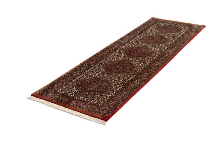 Detailfoto van 70cm x 240cm Bidjar Wol Loper Vloerkleed