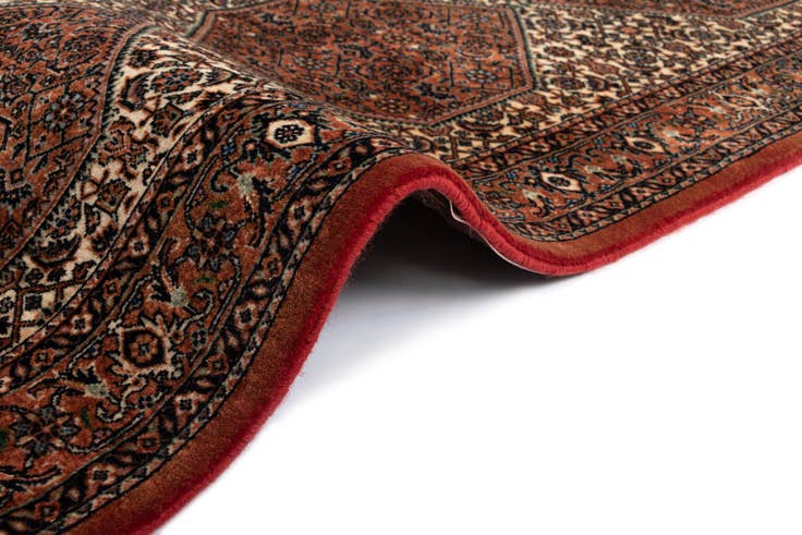 Detailfoto van 70cm x 240cm Bidjar Wol Loper Vloerkleed