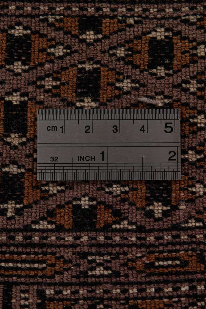 2' 7 x 11' 9 Hand Knotted Bokhara Oriental Wool Runner Rug