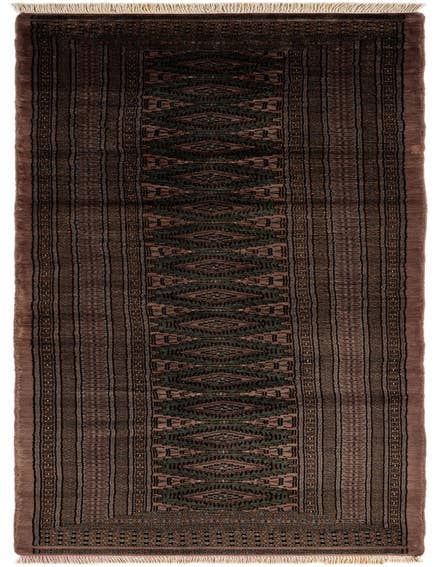 Detail image of 2' 7 x 11' 9 Hand Knotted Bokhara Oriental Wool Runner Rug