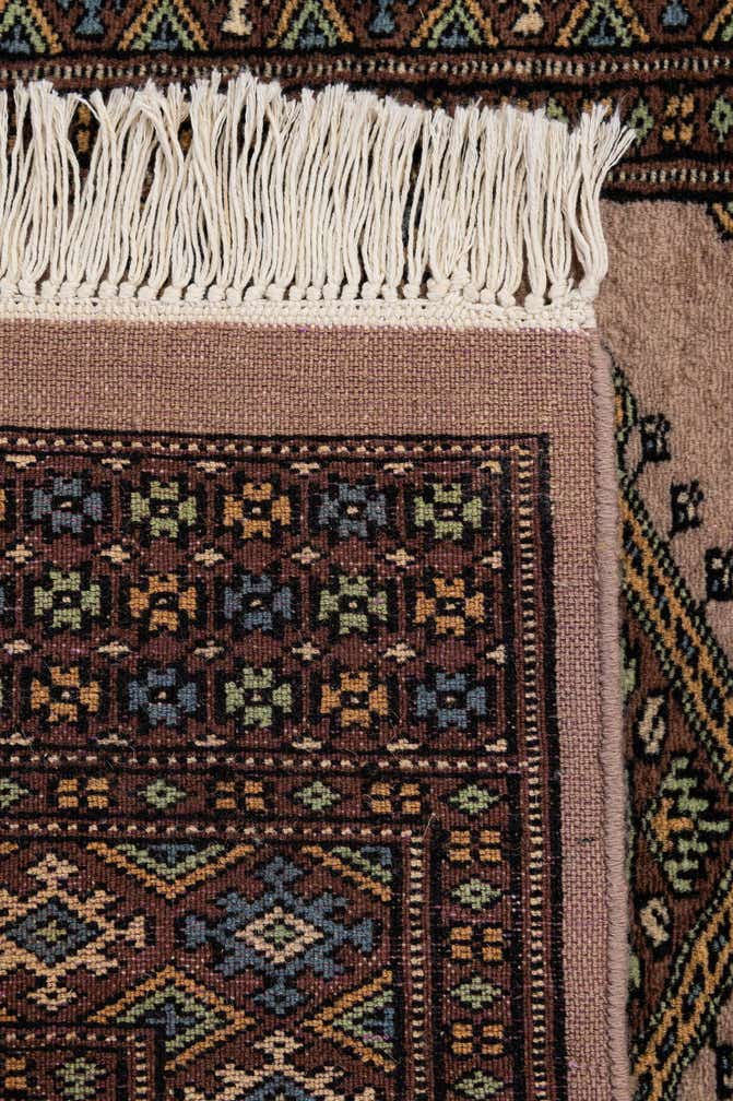 2' 6 x 11' 10 Hand Knotted Bokhara Wool Runner Rug