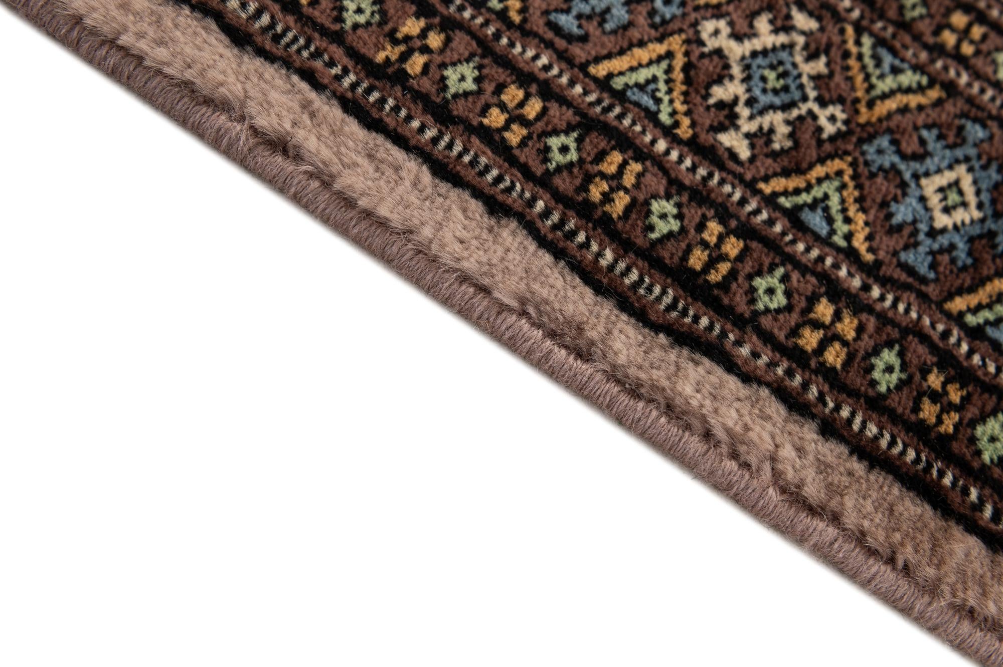 2' 6 x 11' 10 Hand Knotted Bokhara Wool Runner Rug