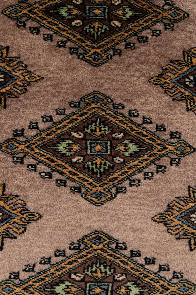 2' 6 x 11' 10 Hand Knotted Bokhara Wool Runner Rug