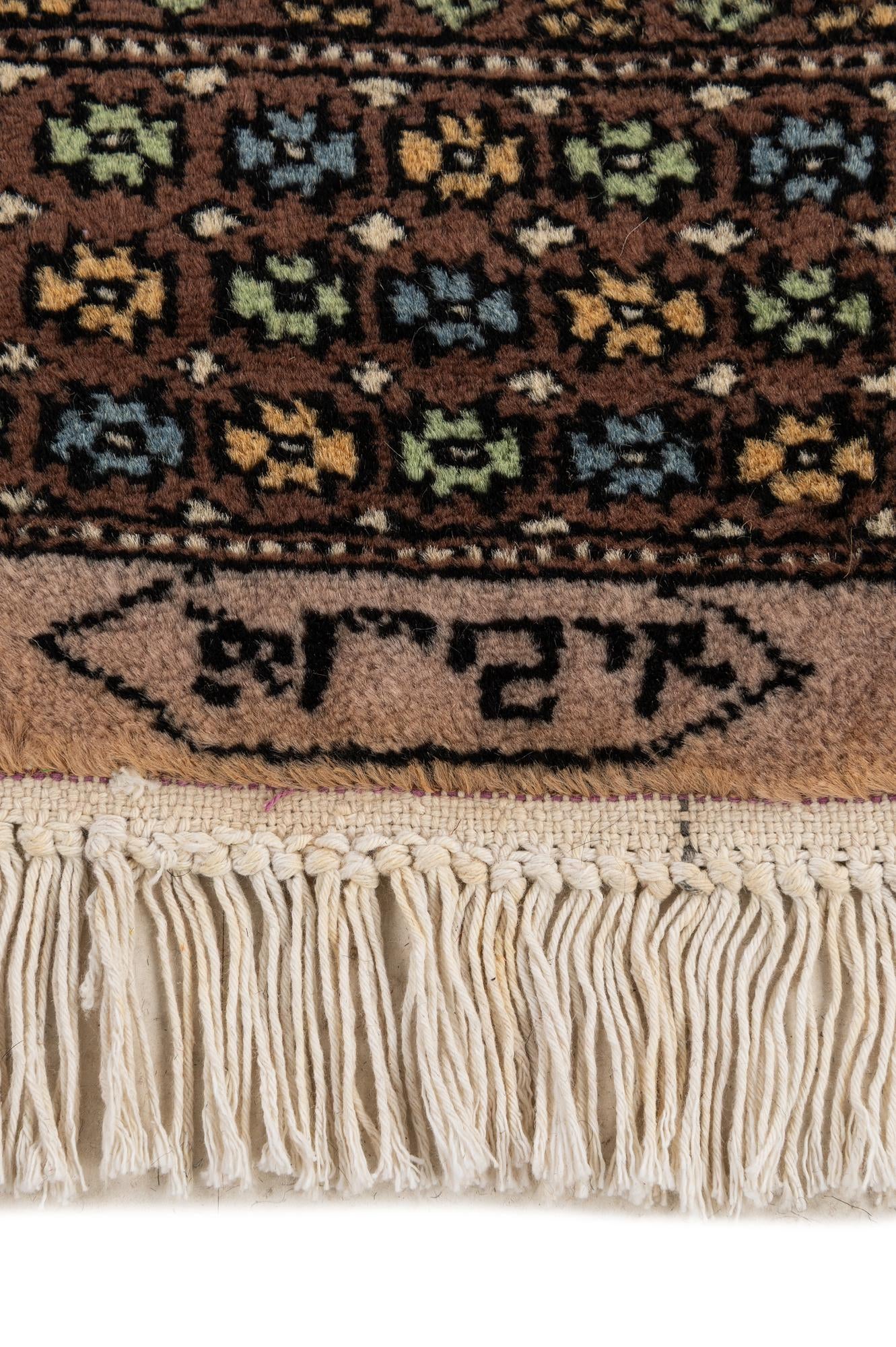 2' 6 x 11' 10 Hand Knotted Bokhara Wool Runner Rug