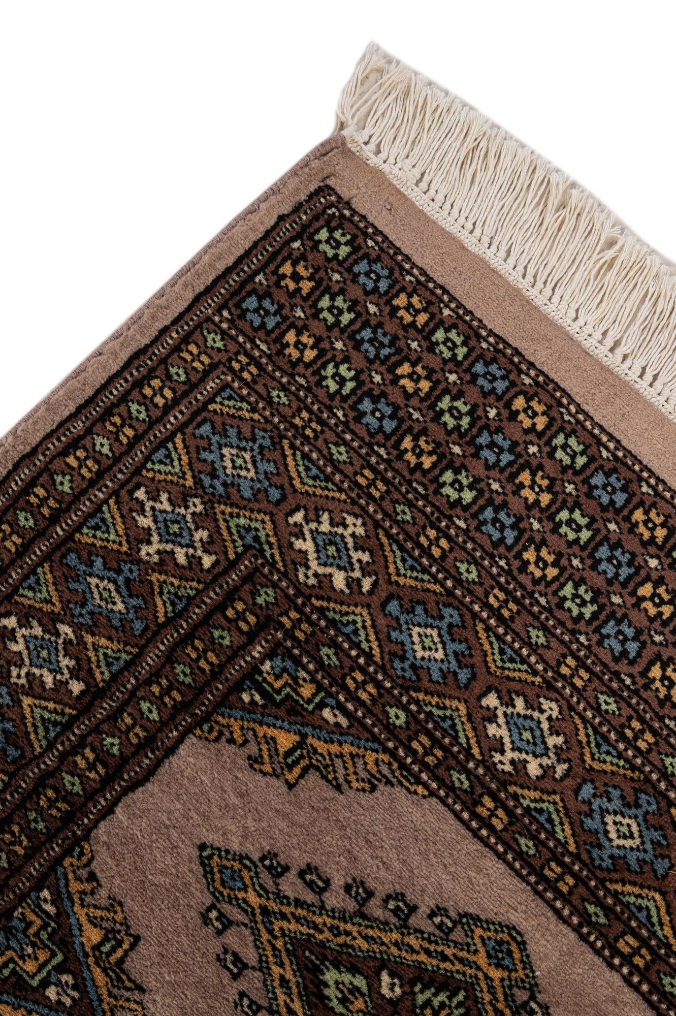 2' 6 x 11' 10 Hand Knotted Bokhara Wool Runner Rug