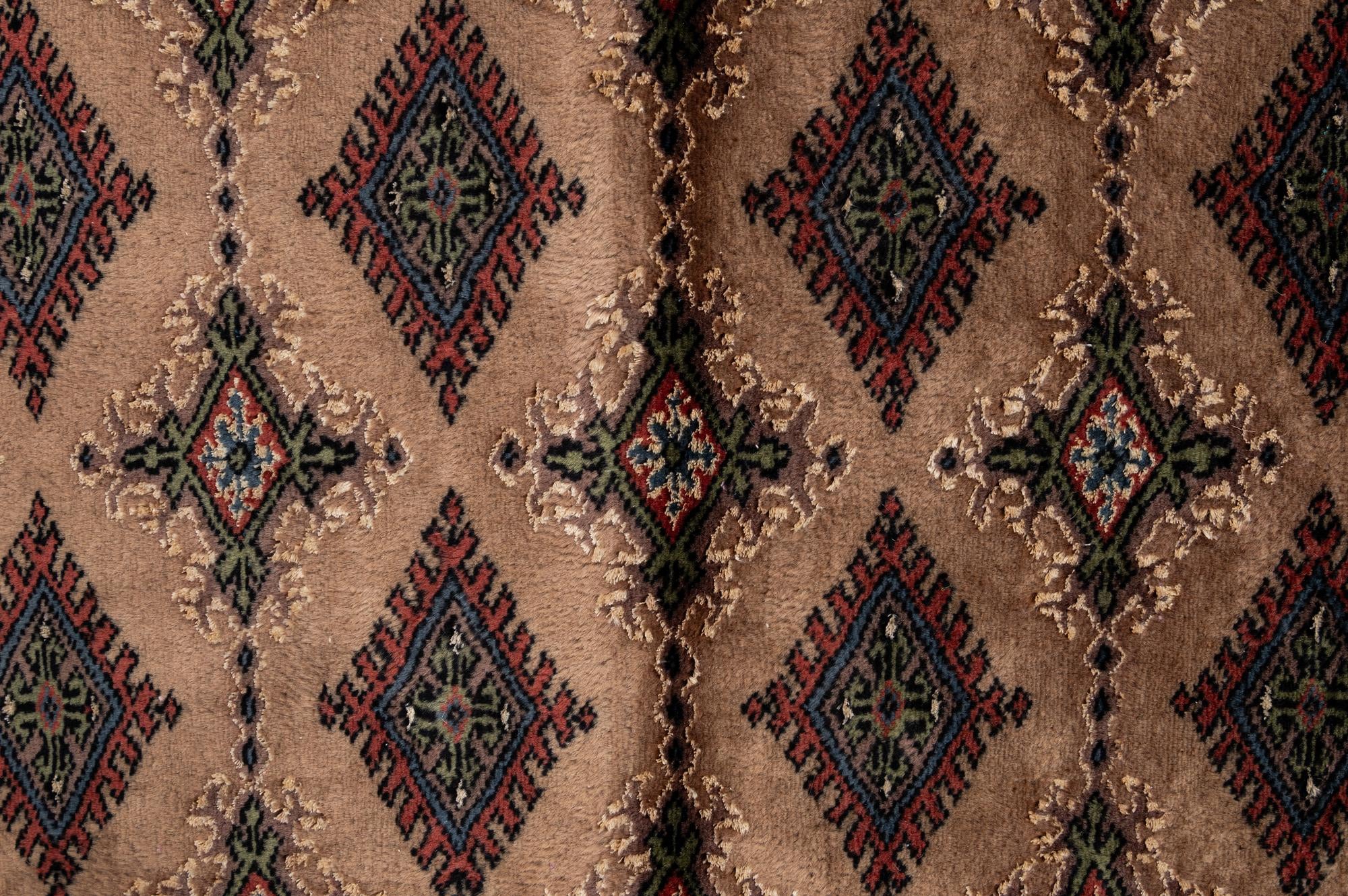 2' x 6' 1 Hand Knotted Bokhara Oriental Runner Rug