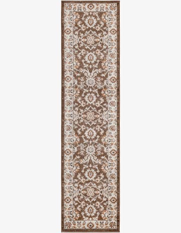 Brown Charlotte Runner Rug