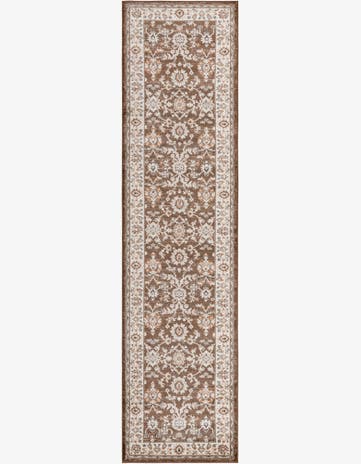 Brown Charlotte Runner Rug