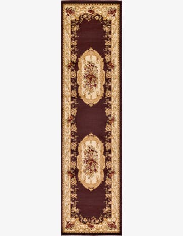 Brown Chateau Runner Rug