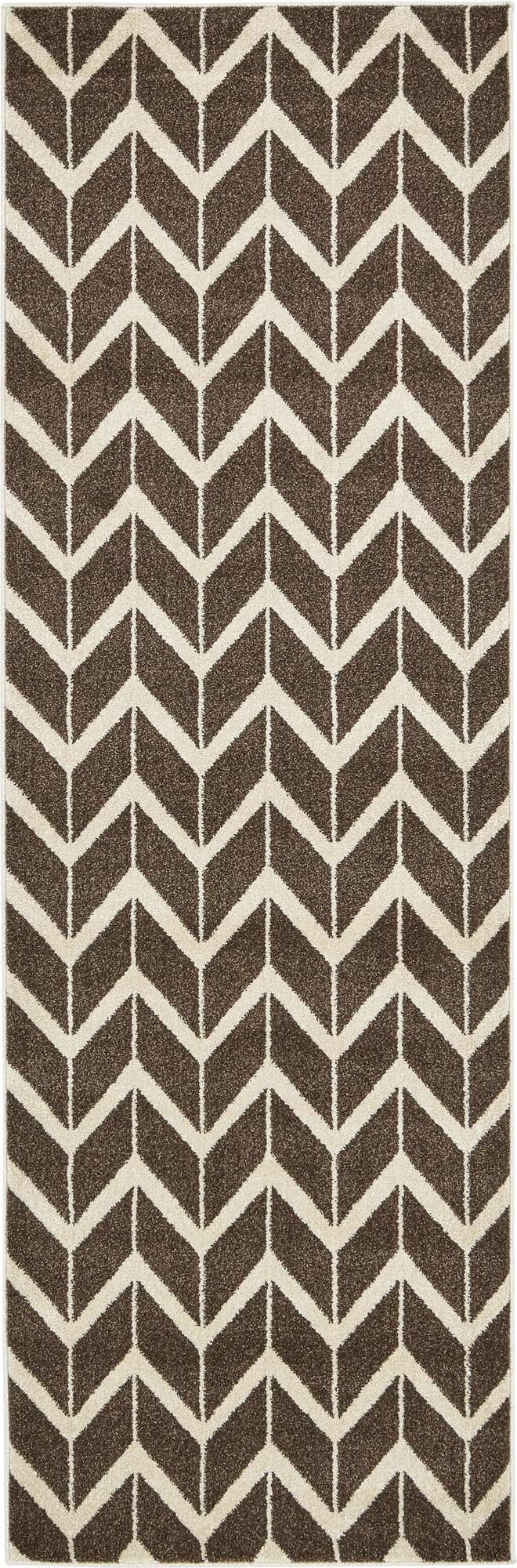 80cm x 245cm Chevron Runner Rug