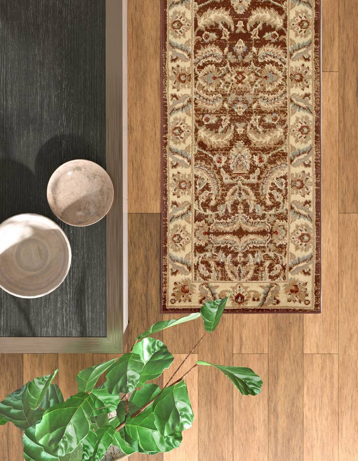 Detail image of 2' 7 x 10' Classic Agra Runner Rug