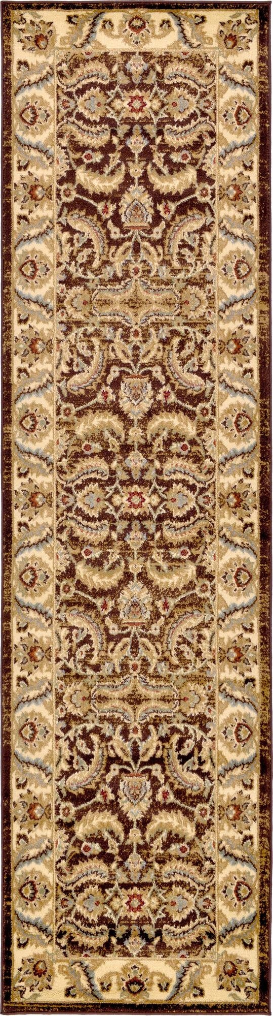 2' 7 x 10' Classic Agra Runner Rug