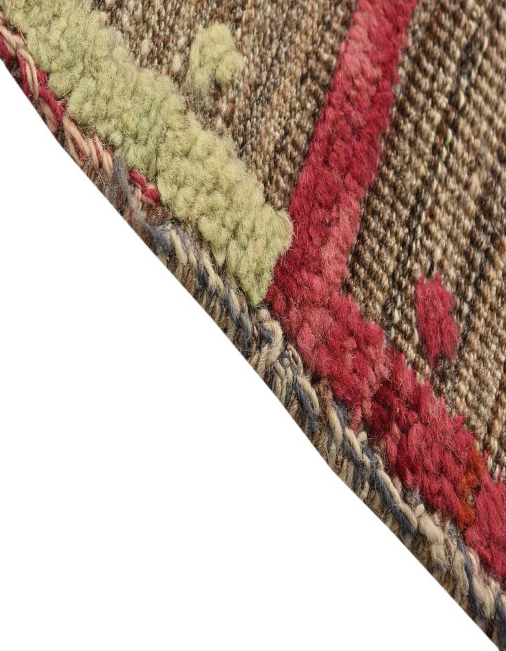 Detail image of 2' 4 x 10'  Hand Knotted Darya Wool Runner Rug