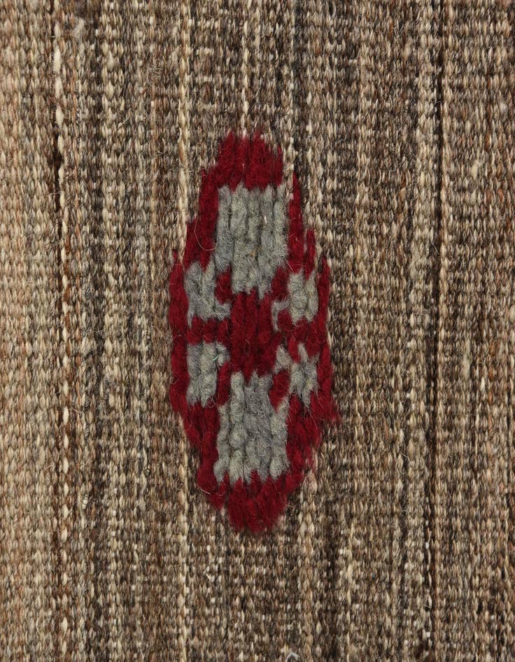 Detail image of 2' 4 x 10'  Hand Knotted Darya Wool Runner Rug