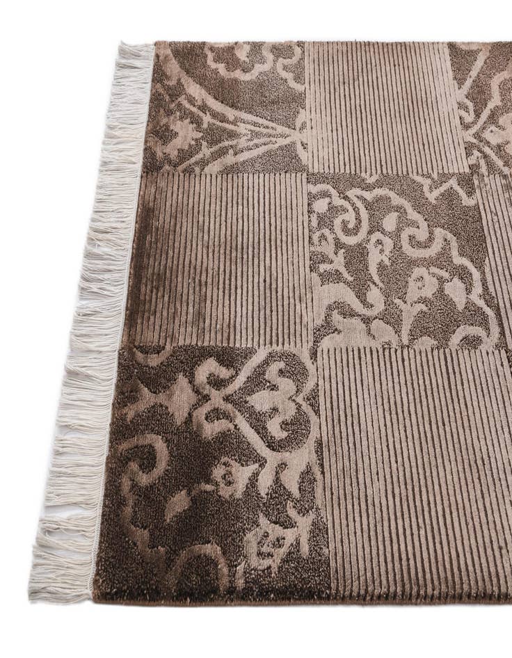 Detail image of 2' 9 x 9' 10  Hand Knotted Darya Wool Runner Rug