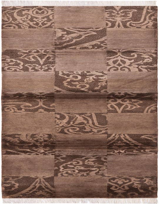Detail image of 2' 9 x 9' 10 Hand Knotted Darya Wool Runner Rug