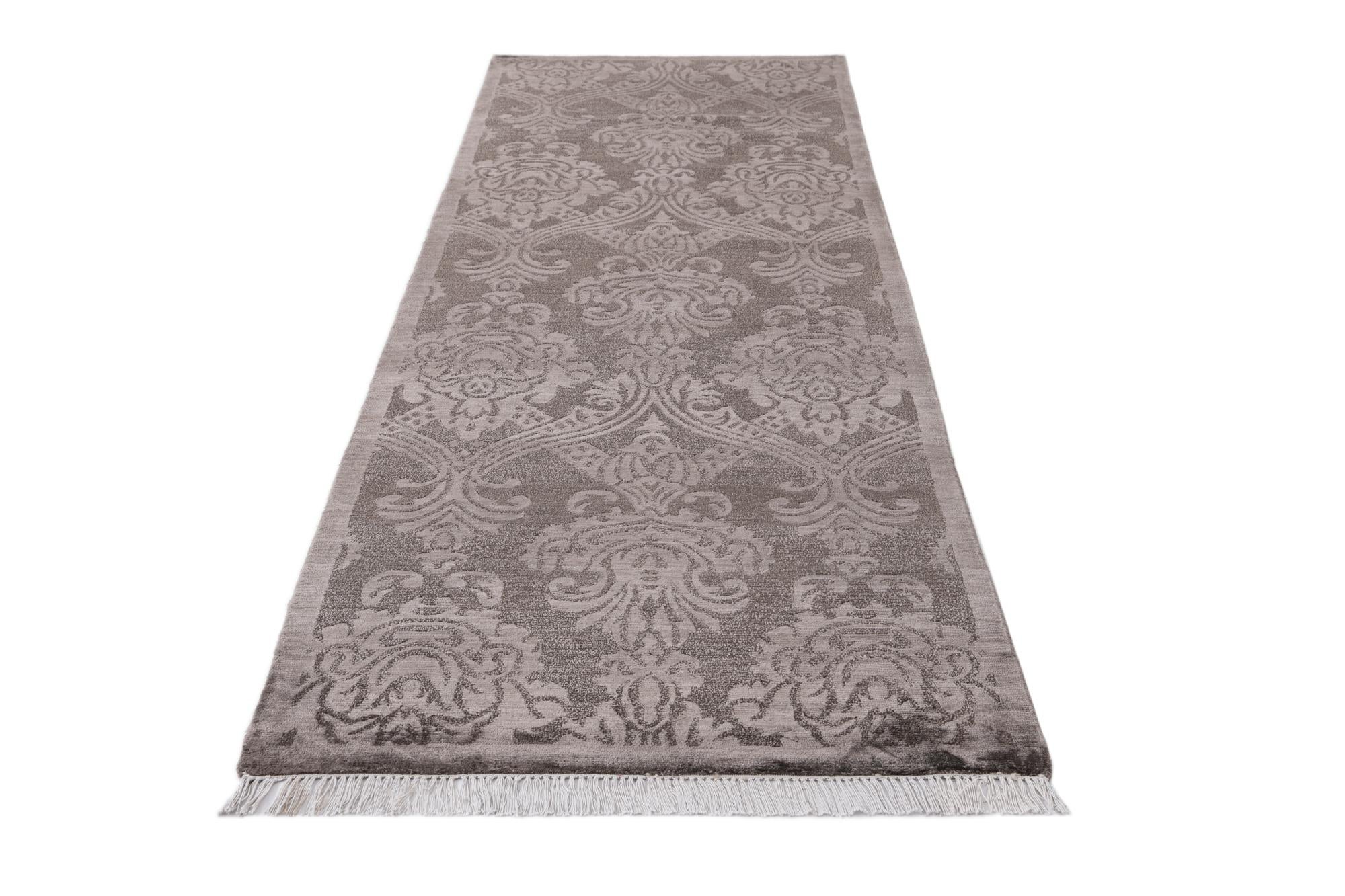 2' 10 x 9' 10 Hand Knotted Darya Wool Runner Rug