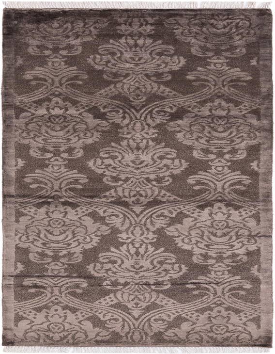 Detail image of 2' 10 x 9' 10 Hand Knotted Darya Wool Runner Rug