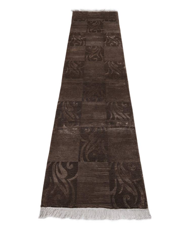 Detail image of 2' 9 x 10' 3  Hand Knotted Darya Wool Runner Rug