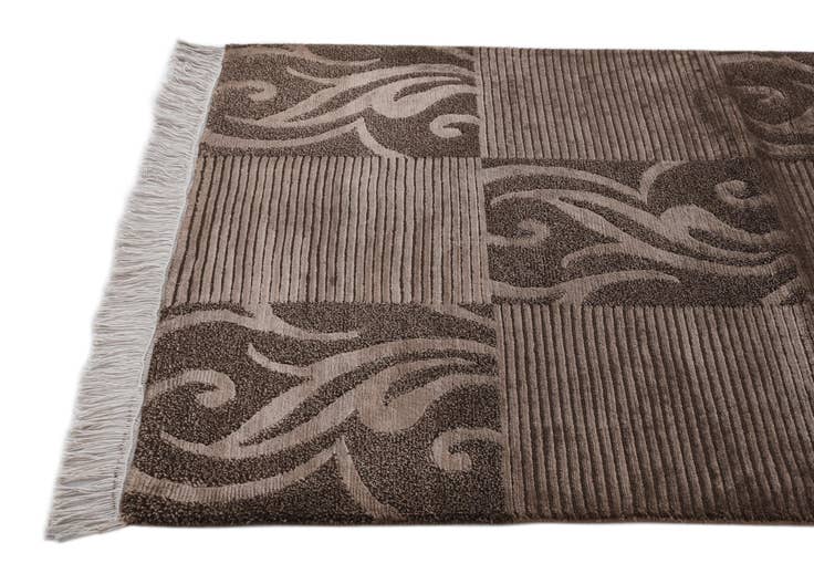 Detail image of 2' 9 x 10' 3 Hand Knotted Darya Wool Runner Rug