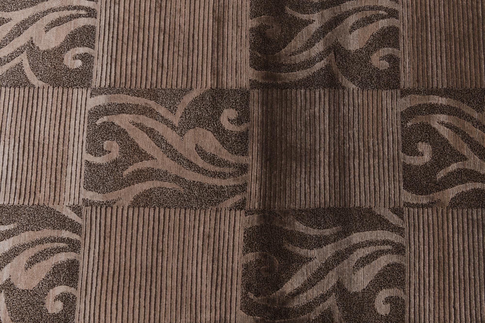 2' 9 x 10' 3 Hand Knotted Darya Wool Runner Rug