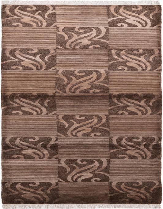Detail image of 2' 9 x 10' 3 Hand Knotted Darya Wool Runner Rug